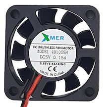 Xmer 40X40X10Mm 5V 0.15A 2 Kablolu Fan