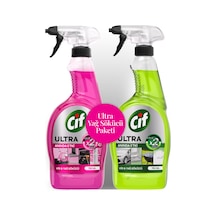 Cif Ultra & Sakura Sprey 750 Ml - İkili Paket