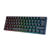 Gamepower Lyra Rgb 60m 62tuş Siyah Mekanik Kablolu Blue Switch Ckckgmp0016