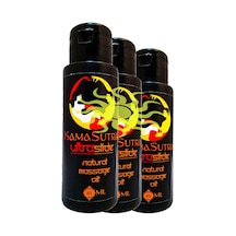 Kamasutraerotik Baylara Ve Bayanlara 3 Adet Erotikmasaj Yağı 60 Ml