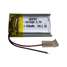 Tedar Sertec 631525 3.7v 180 Mah Li-polymer Pil Devreli/1.5a Najmaddin