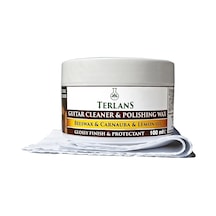 Terlans Gitar Gövde Klavye Temizleyici Parlatıcı Koruyucu Vaks Krem 100 ML Guitar Polishing Wax
