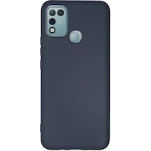 Newface İnfinix Hot 10 Play Kılıf Nano İçi Kadife Silikon - Lacivert