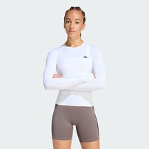 Adidas Kd2211 Pl Ess C Ls Kadın Spor Tişört Çok Renkli