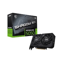 Msı Geforce Rtx5050 8g Shadow 2x Oc 8gb Gddr6 128bıt 1xhdmı 3xdp Ekran Kartı