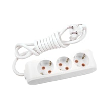 Viko Multi-let Üçlü Priz Topraklı Kablolu-3 Mt