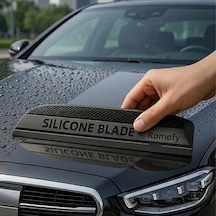 Premium Silikon Araç Su Çekici Çizmez - Su Lekesi Önleyici Araba Slikon Çekçek Cam Ve Kaporta S