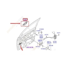 Hyundai İ10 Kapi Kolu Ön Diş 2008-2011 826600x060 1.1