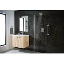 Yg5112orb Voss 12 İnç Tasarımcı Tutunma Çubuğu, Yağ Ovuşturdu Bronz, 6998