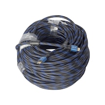 Powermaster Pm-32806 Örgülü Chipsetli Çift Filtreli 40 Metre 4k Hdmı 2.0 Görüntü Aktarım Kablosu