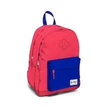 Coral High 14089 Okul Çantası Kırmızı-Lacivert