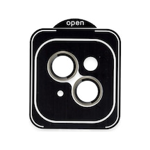 Joko Apple iPhone Uyumlu 13 Pvd Metal Kamera Lens - Natural Grey Belirtilmemis