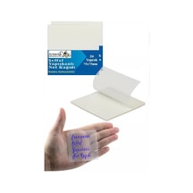 Yapışkanlı Şeffaf Not Kağıdı 50 Yaprak 1 Paket Kare Transparan Postit 75x75mm Yarı Saydam İşaretleyici Aydıng
