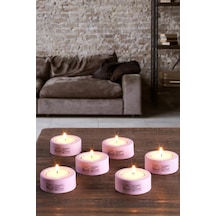 Holder 6'lı Set Mumluk Tea Light Mumluk Seti Dekoratif Şamdan Mumluk 001