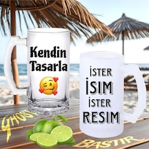 Kendin Tasarla Buzlu Ya Da Buzsuz Bira Bardağı