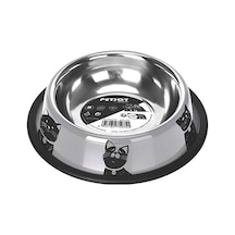 M-pets Petjoy Cat Family Çelik Kedi Mama Kabı Medium 610 Ml 244-51049.02
