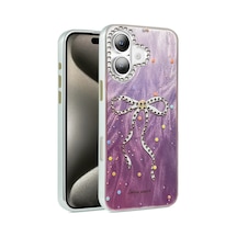 Newface - 751 - Apple iPhone Uyumlu 16 Kılıf Blade Aynalı Desenli Kapak - - Csmo-tex - Desen 1