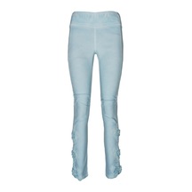 BULALGİY Kadın Açık Mavi Skinny Dantel Pantolon - BGA168728
