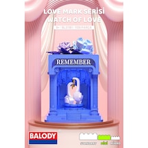 Balody Watch Of Love Love Mark Serisi Bl21161 Mini Blok Yapı Oyuncakları Seti