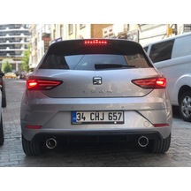 Seat Leon Mk3 Tekli Sağ Sol Çıkış Difüzör