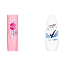 Ultra Işıltı 100 Şampuan 400 Ml + Rexona Üstün Koruma Kadın Roll On Deodorant Cotton Dry 72 Saat Kesintisiz Korum Diğer