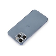 Apple iPhone Uyumlu 12 Pro Metal Kamera Lens Koruma Cam - Gümüş -
