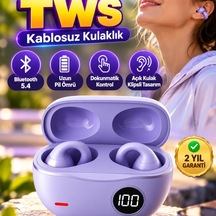 Yxg10 Bluetooth Kulaklık Açık Kulak Klipsli Tasarım, Bluetooth 5.4, Uzun Pil Ömrü Ve Dokunmatik Ko 00