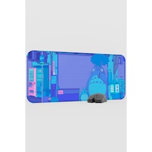 Totoro Anime V3 - 70x30 Xl Gaming Kauçuk Kaymaz Taban Mouse Pad Fare Altlığı