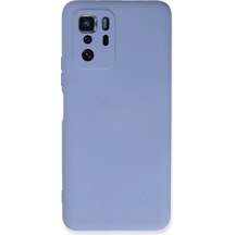 Durukar Poco X3 Gt Kılıf Nano İçi Kadife Silikon - Lila