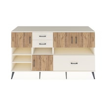 Hyperion Konsol 7 Raflı 3 Çekmeceli 4 Kapaklı 176x44x99 Aytaşı-ça Aytaşı-çam/aytaşı