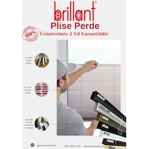 Plise Perde Brillant Marka 14 Renk Seçeeği 1. Kalite Beyaz