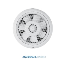 S&P Hcm-N-180 Geri Akış Panjurlu Pencere / Duvar Tipi Fan 450M3/H