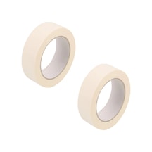 2 Adet Maskeleme Bandı Boya Bandı 24mm X 25m Kağıt Bant