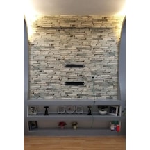 10 Adet 70-77Cm Taş Desen Yapışkanlı Duvar Kağıdı Panel Nw117