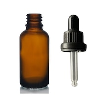 30ml Kahverengi Cam Damlalıklı, 24 Adet, Siyah Kapak, Ecza Şişesi, Damlalıklı Şişe, Propolis Şişesi, Damlatmalı Şişe, Saç Serum Şişesi, Ecza Şişesi