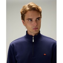 Ellesse Yarım Fermuarlı Lacivert Erkek Sweatshirt 5wm3580