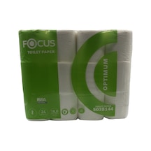 Focus Optimum Çift Katlı Tuvalet Kağıdı 6 x 24 Rulo