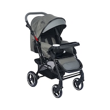 Soft Plus Çift Yön Tam Yatış Pozisyonlu Pratik Katlanır Mama Tablalı Bebek Arabası