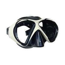 Star Diving Temper Camlı Dalış Maskesi Yetişkin - 51706-beyaz