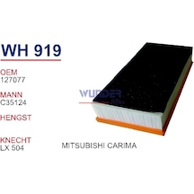 WUNDER WH919 HAVA FİLTRESİ - MiTSUBiSHi CARiSMA