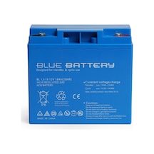 Blue Battery 12V 18 Amper Bakımsız Kuru Akü Ups Aküsü