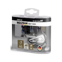 Wolfram Night Vision Ampul Set 12v 55w H7 +%150 Daha Fazla Işık