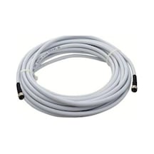 10 Metre Rg6/u4 Full Hd 3d 4k Anten Tv Çanak Uydu Lnb Kablosu F Konnektör Takılı Hazır 10