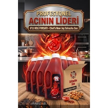 Sriracha Sos 2400 G X 6 Adet - 1 Koli Koli Bazlı Avantaj Paketi Profesyonel Lezzet Acı Sos
