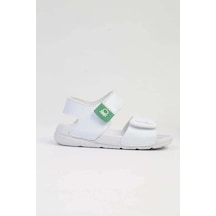 Benetton Bn-1252 Unisex Çocuk Bebe Ortopedik Günlük Sandalet Beyaz