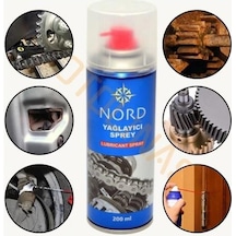 Nord Çok Amaçlı Pas Sökücü Yağlayıcı Sprey 200 Ml
