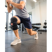 Ligamentli Dizlik Patella Silikon Pedli Nefes Alabilir Prtpatelladızlık-5 Çok Renkli