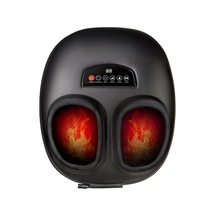 Yokilly Shiatsu Isı İle Ayak Masajı, Gevşeme Ayak Masajı Elektrikli 360 Hava Sıkıştırma Derin Masaj 4 Modlu Ayak Masajı, 3 Yoğunluk Seviyesi, Erkekler Kadınlar İçin Hediyeler