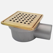 Sukar Q50 Yandan Sulu Susuz Altın Rengi 10x10cm Kare Izgara