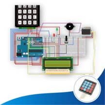 Arduino İle Uyumlu Şifreli Kapı Kilit Sistemi Full Projesi - Demonte No:12